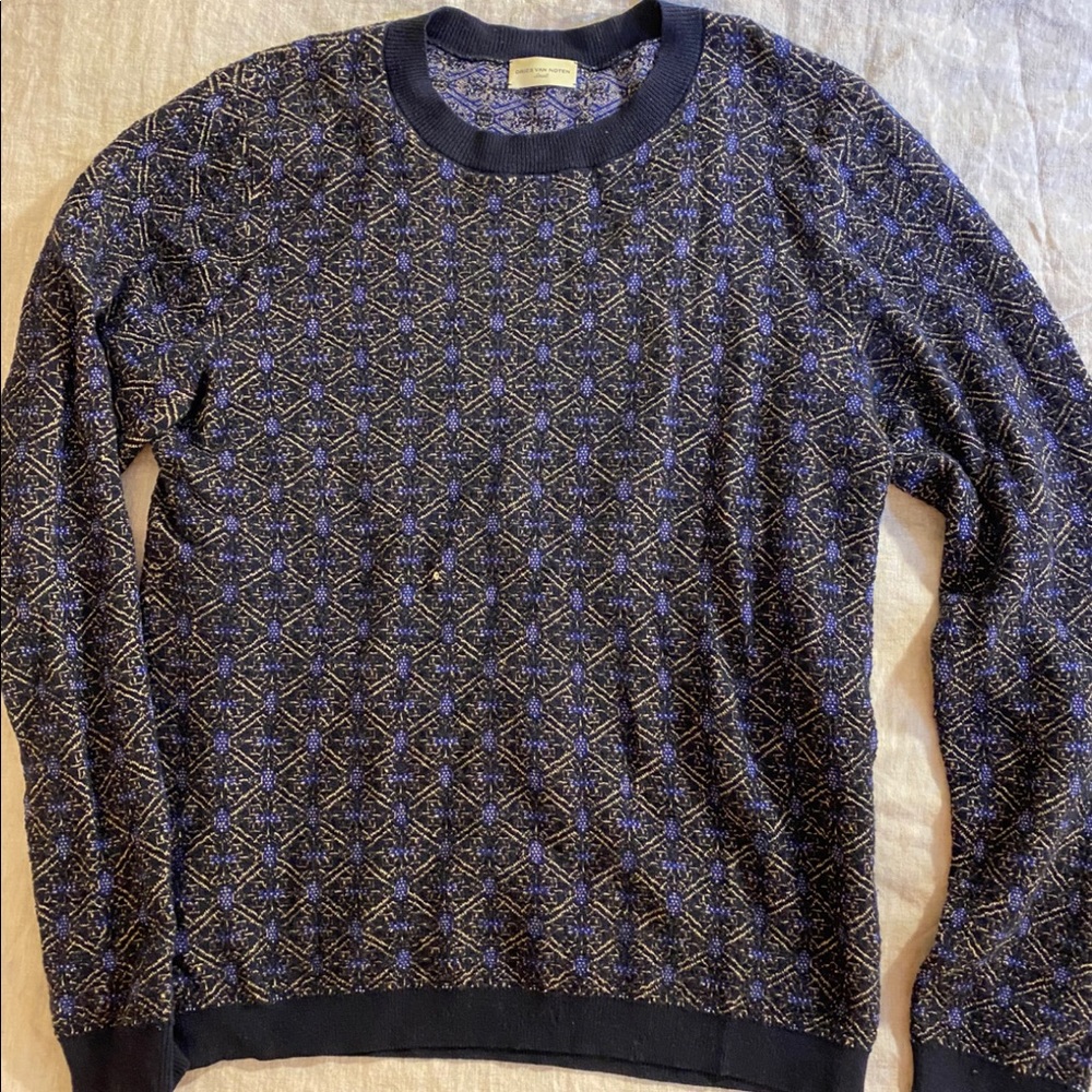 Dries Van Noten Intarsia Sweater
